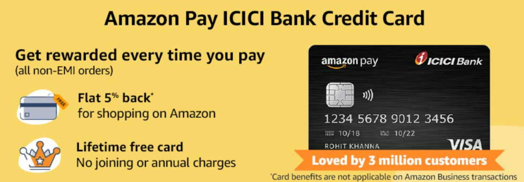 Credit Card,icici credit card apply amazon